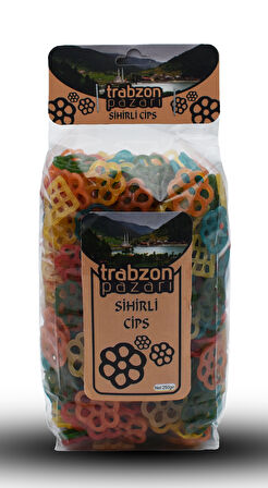 Yerli Çiçek Desenli Sihirli Cips 250 Gr