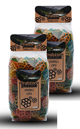 Yerli Çiçek Desenli Sihirli Cips 2x250 Gr