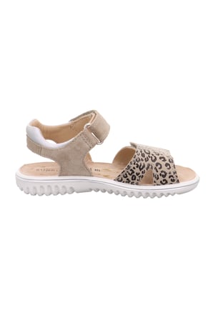 Superfit Sparkle Kız Çocuk Sandalet - Bej Leopar 609004-4010