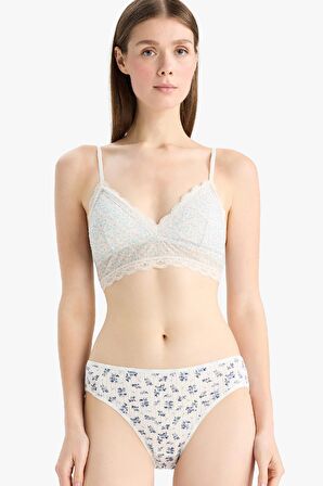 DeFacto Ribana 3'lü Slip Külot-Fall in Love D6397AX25SPGN1109