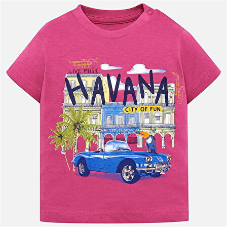Yazlık Erkek Bebek Kısa Kol T-shirt