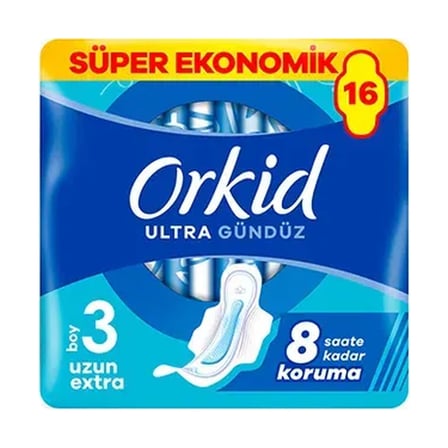 5 Adet Orkid Ultra Ekstra Dörtlü Paket Uzun Ekstra