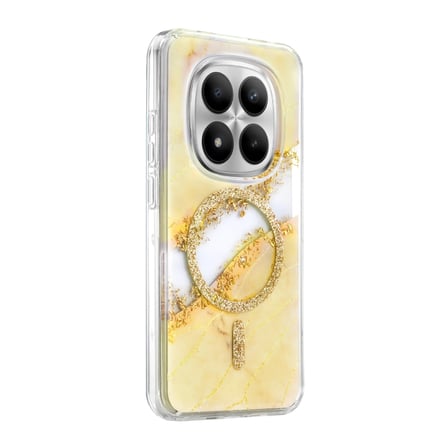 Onegif Xiaomi Redmi Note 15 Pro 4g Lotus Simli Magsafe Kapak - Gümüş