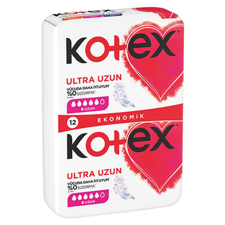 4 Adet Kotex Ultra Uzun 12'li