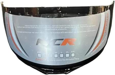 Rapid Kask Siyah Vizör Camı