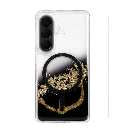Onegif Samsung Galaxy A57 5g Lotus Simli Magsafe Kapak - Siyah