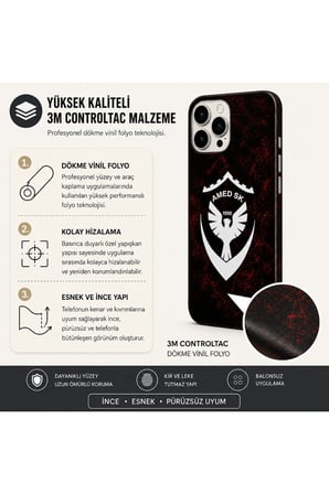 Amed SK Logo— Tüm Telefonlara Uyumlu Kaplama | Sipariş Sonrası Marka ve Modelinizi İletiniz