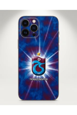 Bordo Mavi Logo — Tüm Telefonlara Uyumlu Kaplama | Sipariş Sonrası Marka ve Modelinizi İletiniz