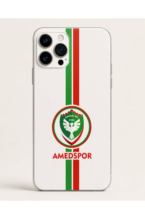 Amedspor Çizgili — Tüm Telefonlara Uyumlu Kaplama | Sipariş Sonrası Marka ve Modelinizi İletiniz