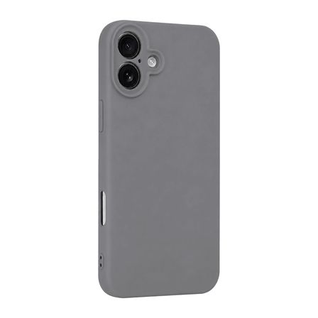 Apple İphone 16 Plus Kılıf First Silikon - Gri