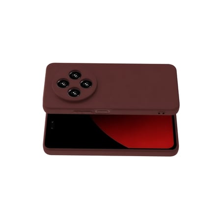 Xiaomi Redmi 14c Kılıf First Silikon - Bordo