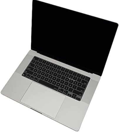 MacBook Türkçe Q Klavye Koruyucu US Amerikan Return Enter Uyumlu M1-M5 | A2681 A3113 A3240 A3449 A2941 A3241 A2442 A2779 A3426 A3434 A2485 A3429 | Silikon Keyboard Cover Touch ID Siyah