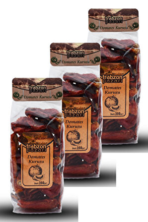 Yerli Kurutulmuş Domates 3x250 Gr