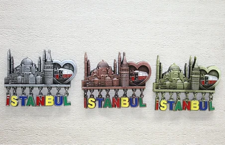 Sarkaçli İstanbul Temalı Magnet Alk4314