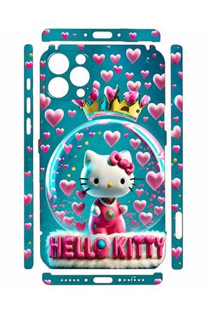 Hello Kitty - Tüm Telefonlara Uyumlu Kaplama | Sipariş Sonrası Marka ve Modelinizi İletiniz