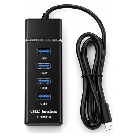4 Port Type-C USB Hub 1.2M ZR1272