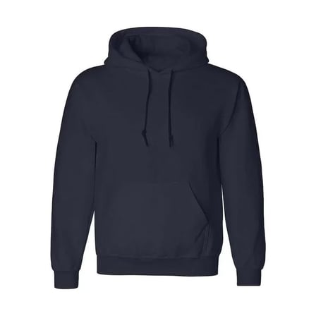 Modi Green Erkek Uzun Kol Kapşonlu Basic Sweatshirt Hoodie - Lacivert