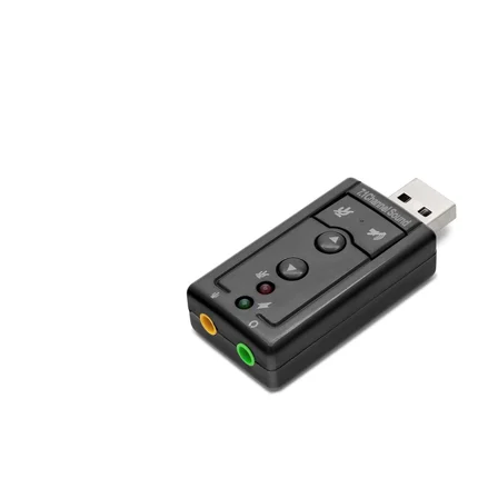 Evimdeyokyok Ses Kartı Harici 7.1 Surround Siyah