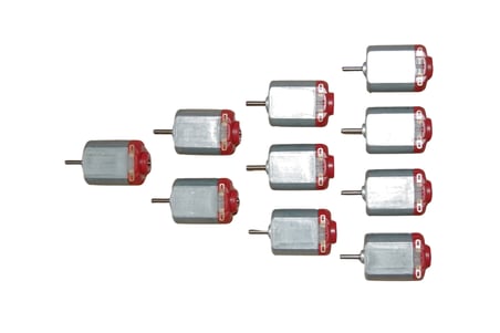 DC Motor 3V Yassı (130 Tip) - Hobi ve Fen Deney Motoru - 1 Adet