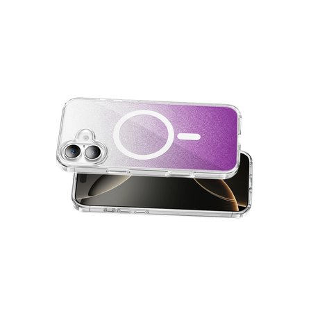 Onegif Apple İphone 17 Sora Simli Magsafe Kapak - Mor