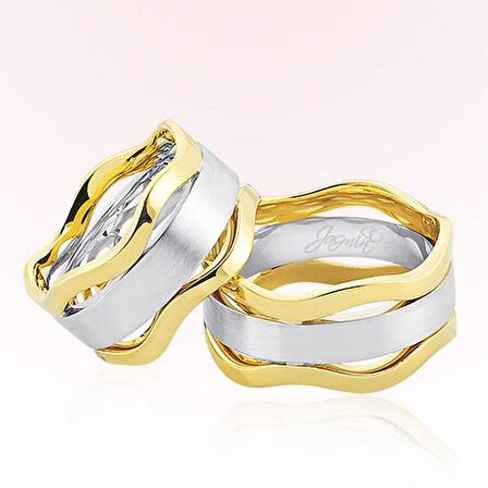 Dalgalı Altın Alyans 2902