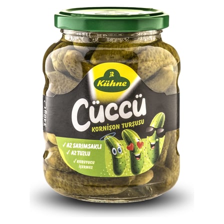 4 Adet Kühne Cüccü Kornişon Turşusu 340 G