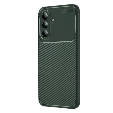 Samsung Galaxy S26 Auto Focus Karbon Kapak - Koyu Yeşil