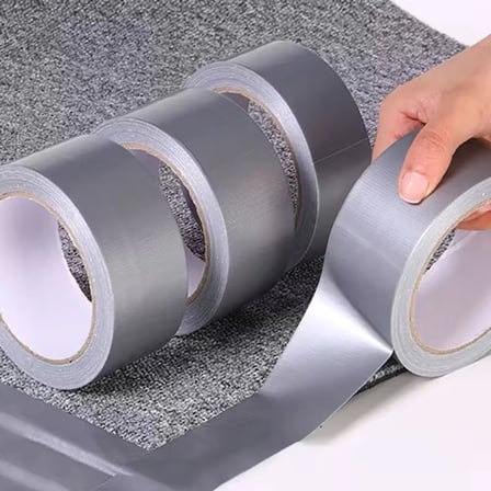 Çok Amaçlı Tamir Bandı Duck Tape Kanal Bandı "48 Mm X 25 Mt" Gri