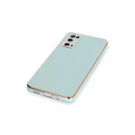 Newface Samsung Galaxy S20 Kılıf Volet Silikon - Açık Yeşil