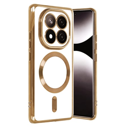 Xiaomi Redmi Note 15 4g Kross Magneticsafe Kapak - Gold