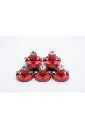 Mini Duy ve Ampul (2,5V) - Fen Deney Lamba Seti - Duy + Ampul - 5'li Paket