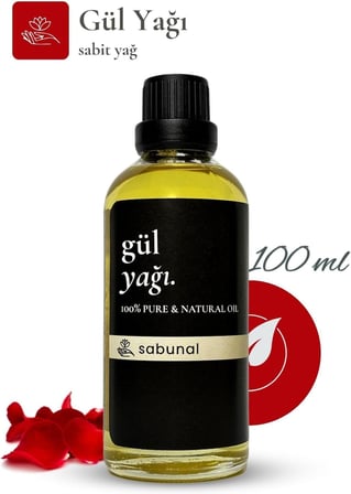 Gül Yağı 100 ml - Aromaterapi, Cilt Bakımı ve Jojoba Maserasyonu