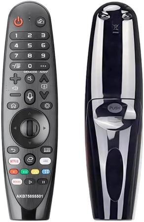Voice Magic Uzaktan Kumanda AKB75855501 LG Smart TV Magic Remote Yedek AN-MR20GA MR19BA MR18BA MR650A, ses komutlu w-9067
