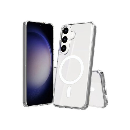 Samsung Galaxy S26 Magneticsafe Şeffaf Silikon - Şeffaf