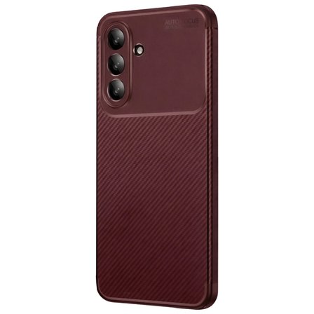 Samsung Galaxy A37 5g Auto Focus Karbon Kapak - Bordo