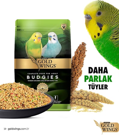 Gold Wings Premium Muhabbet Yemi, 1 Kg