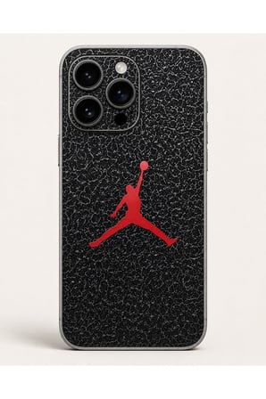 Basketbol Siyah Smaç — Tüm Telefon Modellerine Uyumlu Kaplama- Sipariş Sonrası Marka ve Modelinizi İletiniz