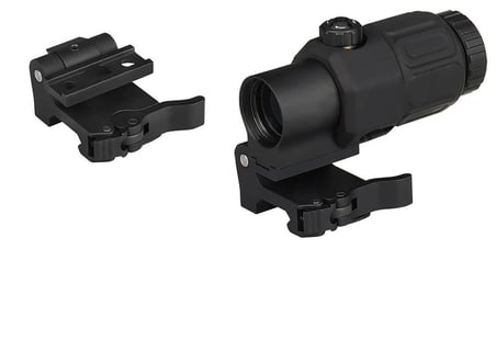 Magnifier 5x Yakınlaştırmalı Dürbün  22mm Ray Uyumlu, Katlanır Yaylı Ayaklı
