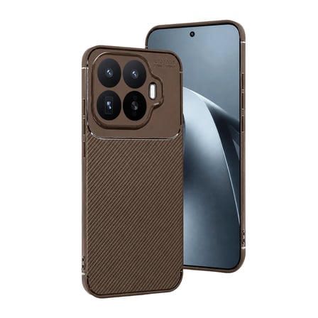 Xiaomi Mi 17t Auto Focus Karbon Kapak - Kahverengi