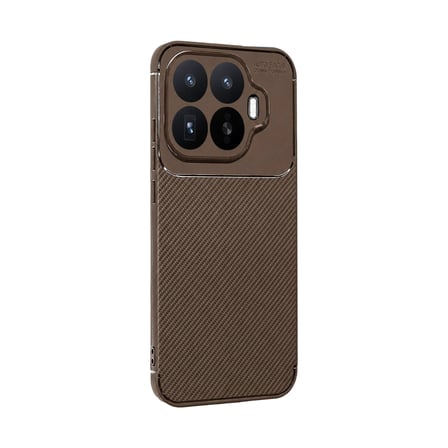 Xiaomi Mi 17t Auto Focus Karbon Kapak - Kahverengi