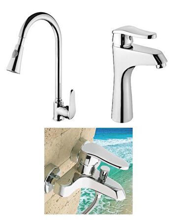 Vilas Elmas Mutfak Bataryası I Banyo Bataryası I Lavabo Bataryası