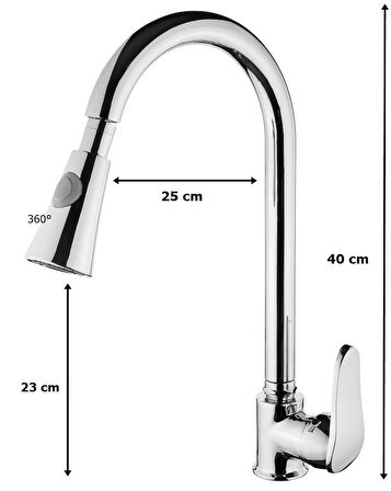 Vilas Elmas Mutfak Bataryası I Banyo Bataryası I Lavabo Bataryası