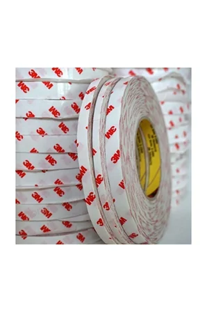 3m İnce Çift Taraflı Pet Şeffaf Çift Taraflı Bant 38mmx50mt