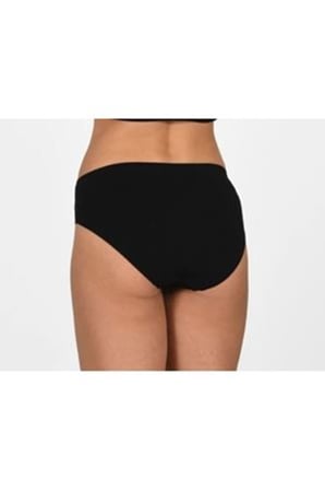 Siyah Kadın Dikişsiz Külot Korse - 730 Siyah XL