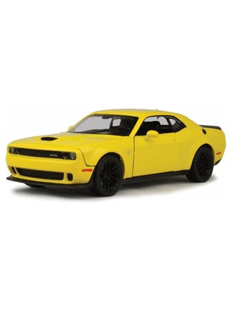 Motormax 2018 Dodge Challenger Srt Hellcat Widebody 1/24 Sarı Model Araba