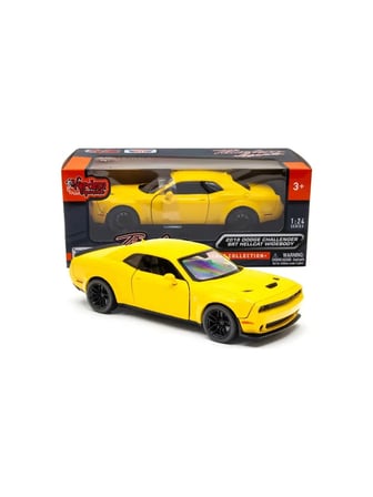 Motormax 2018 Dodge Challenger Srt Hellcat Widebody 1/24 Sarı Model Araba