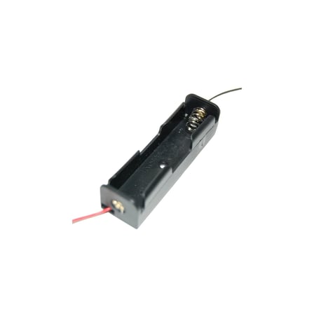 18650 Li-on Pil Yuvası Tekli 10'lu Paket - 3.7V Kablolu Sınıf Seti