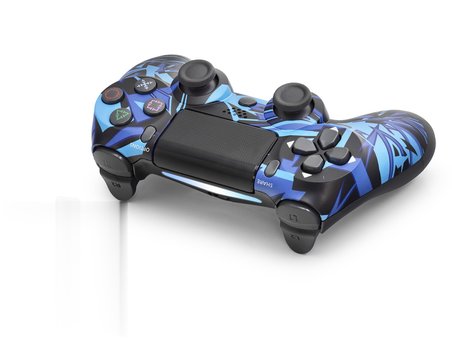 Gamepad Ps4 Uyumlu - Mavi Siyah ND400AB