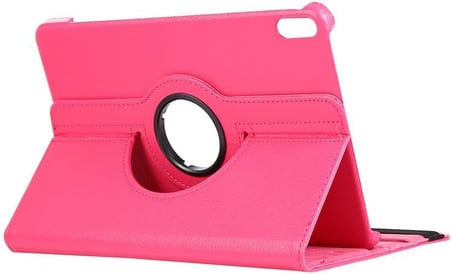 İle Uyumlu MatePad 11.5' 2023 Dönebilen Standlı Kılıf, Pembe Koyu