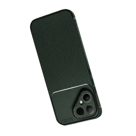 Tecno Pova Curve 2 5g Auto Focus Karbon Kapak - Koyu Yeşil